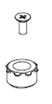 SP-110055 Socket and Screw (Does not include bumper)